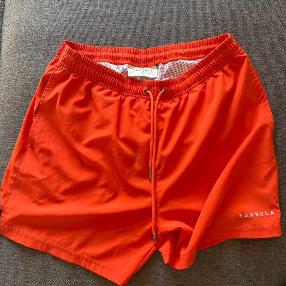 Young LA swimming trunks EUC size L